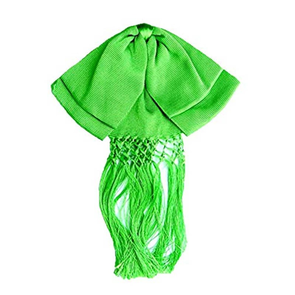 Mexican Charro Bow Tie Elastic Band,Light Green,One Size
